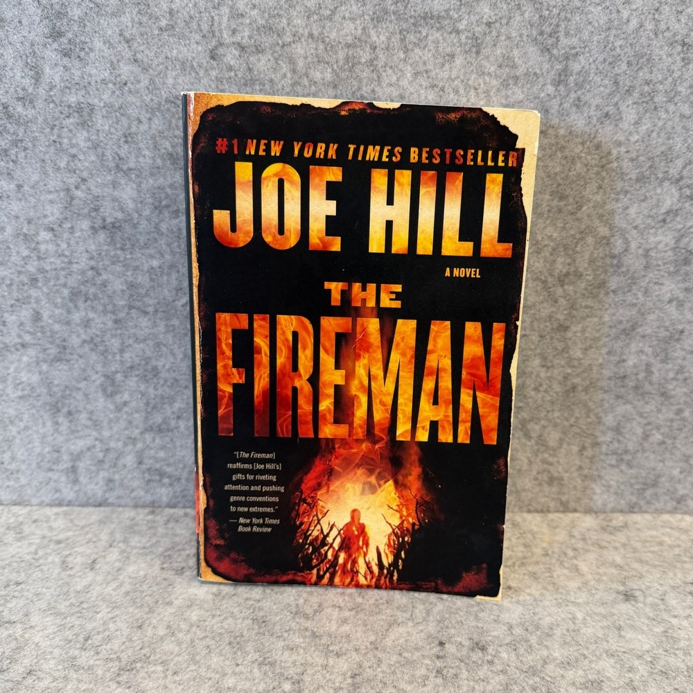The Fireman by Joe Hill, Apocalyptic Thriller, Paperback
